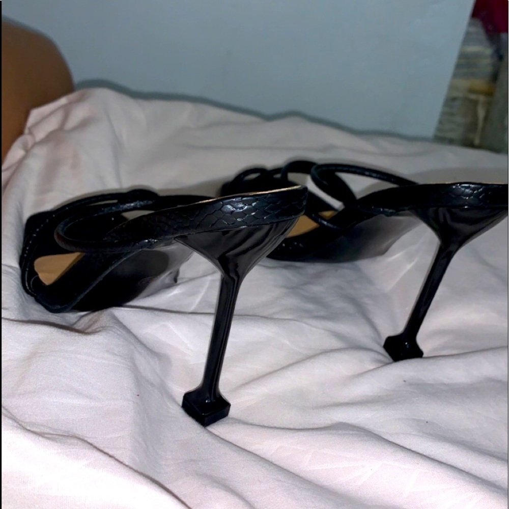 Squared Toe high heels